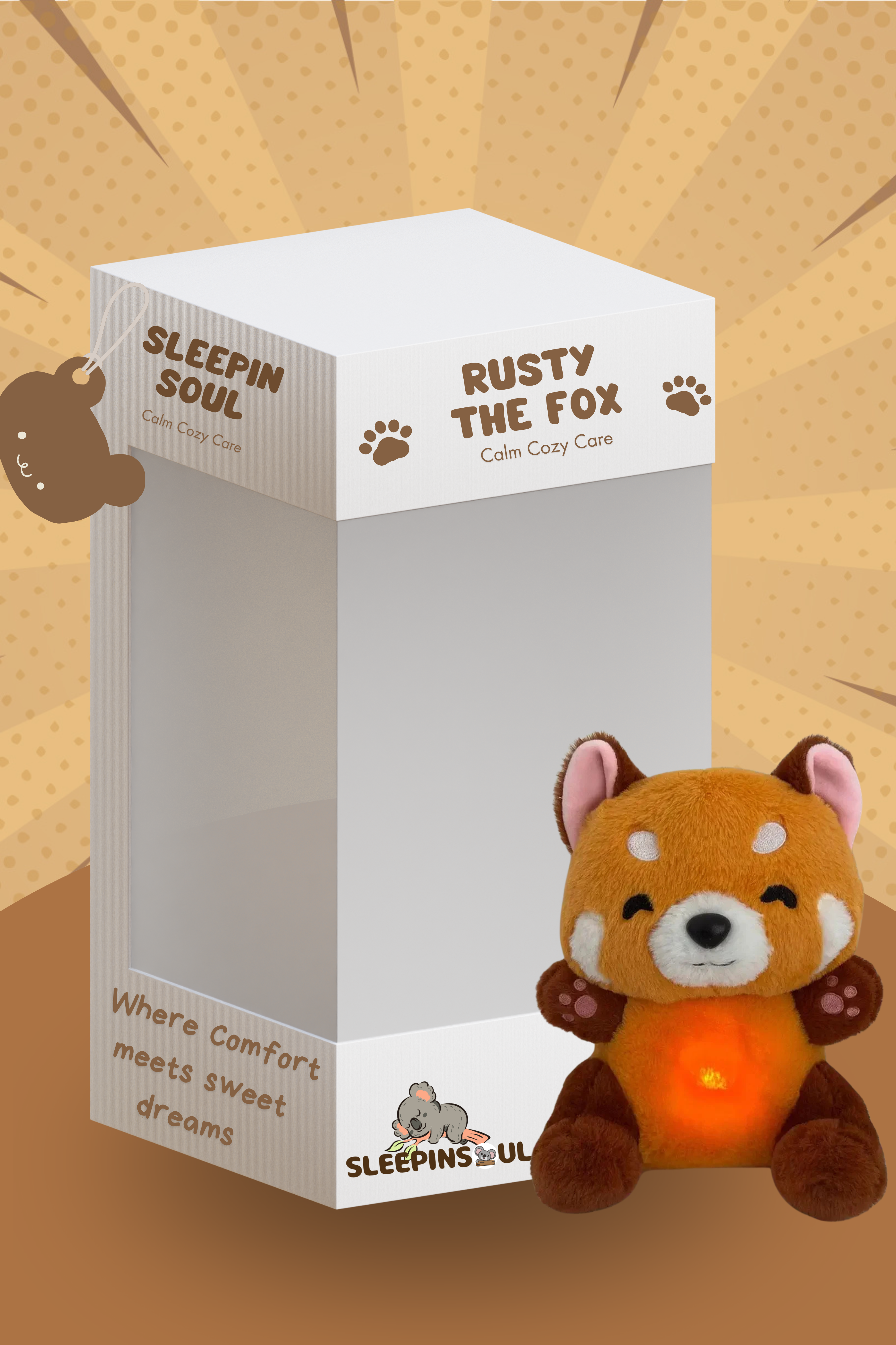 Meet Rusty the Fox – Your New Cozy Companion